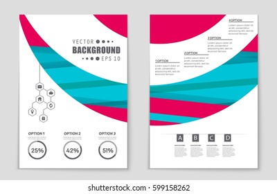Abstract vector layout background set. For art template design, list, front page, mockup brochure theme style, banner, idea, cover, booklet, print, flyer, book, blank, card, ad, sign, sheet,, a4.