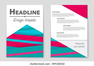 Abstract vector layout background set. For art template design, list, front page, mockup brochure theme style, banner, idea, cover, booklet, print, flyer, book, blank, card, ad, sign, sheet,, a4.