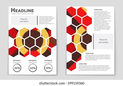 Abstract vector layout background set. For art template design, list, front page, mockup brochure theme style, banner, idea, cover, booklet, print, flyer, book, blank, card, ad, sign, sheet,, a4.