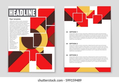 Abstract vector layout background set. For art template design, list, front page, mockup brochure theme style, banner, idea, cover, booklet, print, flyer, book, blank, card, ad, sign, sheet,, a4.