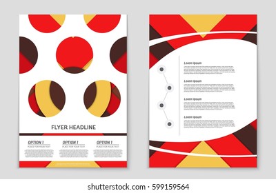 Abstract vector layout background set. For art template design, list, front page, mockup brochure theme style, banner, idea, cover, booklet, print, flyer, book, blank, card, ad, sign, sheet,, a4.