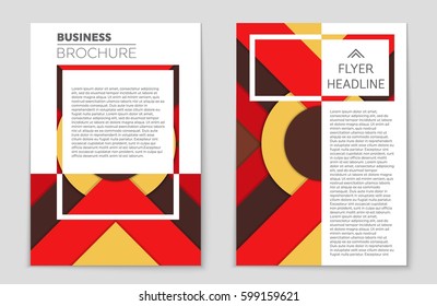 Abstract vector layout background set. For art template design, list, front page, mockup brochure theme style, banner, idea, cover, booklet, print, flyer, book, blank, card, ad, sign, sheet,, a4.