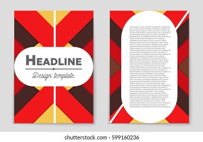 Abstract vector layout background set. For art template design, list, front page, mockup brochure theme style, banner, idea, cover, booklet, print, flyer, book, blank, card, ad, sign, sheet,, a4.