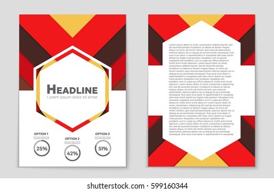 Abstract vector layout background set. For art template design, list, front page, mockup brochure theme style, banner, idea, cover, booklet, print, flyer, book, blank, card, ad, sign, sheet,, a4.