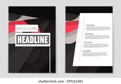 Abstract vector layout background set. For art template design, list, front page, mockup brochure theme style, banner, idea, cover, booklet, print, flyer, book, blank, card, ad, sign, sheet,, a4.