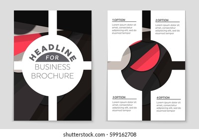 Abstract vector layout background set. For art template design, list, front page, mockup brochure theme style, banner, idea, cover, booklet, print, flyer, book, blank, card, ad, sign, sheet,, a4.