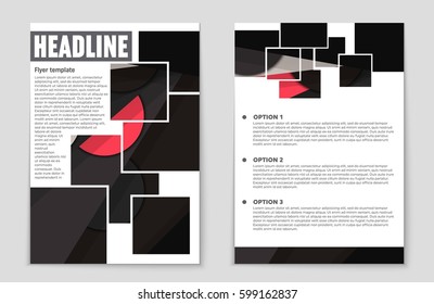Abstract vector layout background set. For art template design, list, front page, mockup brochure theme style, banner, idea, cover, booklet, print, flyer, book, blank, card, ad, sign, sheet,, a4.