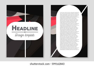 Abstract vector layout background set. For art template design, list, front page, mockup brochure theme style, banner, idea, cover, booklet, print, flyer, book, blank, card, ad, sign, sheet,, a4.