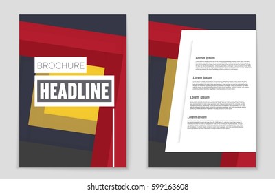 Abstract vector layout background set. For art template design, list, front page, mockup brochure theme style, banner, idea, cover, booklet, print, flyer, book, blank, card, ad, sign, sheet,, a4.
