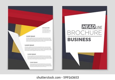 Abstract vector layout background set. For art template design, list, front page, mockup brochure theme style, banner, idea, cover, booklet, print, flyer, book, blank, card, ad, sign, sheet,, a4.