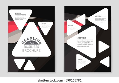 Abstract vector layout background set. For art template design, list, front page, mockup brochure theme style, banner, idea, cover, booklet, print, flyer, book, blank, card, ad, sign, sheet,, a4.