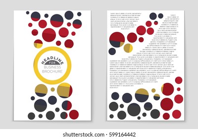 Abstract vector layout background set. For art template design, list, front page, mockup brochure theme style, banner, idea, cover, booklet, print, flyer, book, blank, card, ad, sign, sheet,, a4.