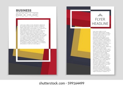 Abstract vector layout background set. For art template design, list, front page, mockup brochure theme style, banner, idea, cover, booklet, print, flyer, book, blank, card, ad, sign, sheet,, a4.