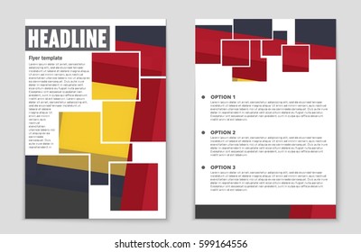 Abstract vector layout background set. For art template design, list, front page, mockup brochure theme style, banner, idea, cover, booklet, print, flyer, book, blank, card, ad, sign, sheet,, a4.