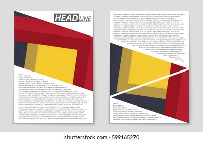 Abstract vector layout background set. For art template design, list, front page, mockup brochure theme style, banner, idea, cover, booklet, print, flyer, book, blank, card, ad, sign, sheet,, a4.