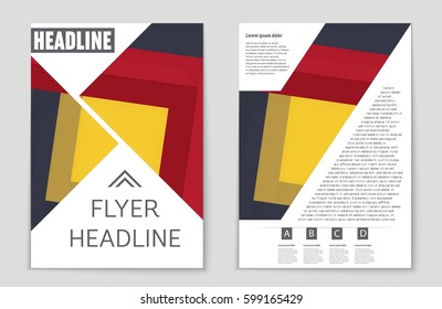 Abstract vector layout background set. For art template design, list, front page, mockup brochure theme style, banner, idea, cover, booklet, print, flyer, book, blank, card, ad, sign, sheet,, a4.