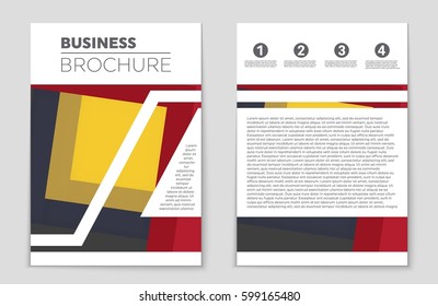 Abstract vector layout background set. For art template design, list, front page, mockup brochure theme style, banner, idea, cover, booklet, print, flyer, book, blank, card, ad, sign, sheet,, a4.