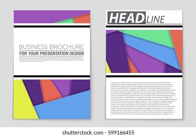 Abstract vector layout background set. For art template design, list, front page, mockup brochure theme style, banner, idea, cover, booklet, print, flyer, book, blank, card, ad, sign, sheet,, a4.