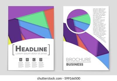 Abstract vector layout background set. For art template design, list, front page, mockup brochure theme style, banner, idea, cover, booklet, print, flyer, book, blank, card, ad, sign, sheet,, a4.