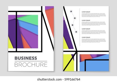 Abstract vector layout background set. For art template design, list, front page, mockup brochure theme style, banner, idea, cover, booklet, print, flyer, book, blank, card, ad, sign, sheet,, a4.