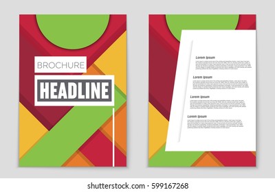 Abstract vector layout background set. For art template design, list, front page, mockup brochure theme style, banner, idea, cover, booklet, print, flyer, book, blank, card, ad, sign, sheet,, a4.