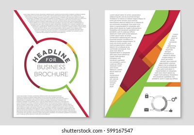 Abstract vector layout background set. For art template design, list, front page, mockup brochure theme style, banner, idea, cover, booklet, print, flyer, book, blank, card, ad, sign, sheet,, a4.