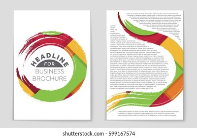 Abstract vector layout background set. For art template design, list, front page, mockup brochure theme style, banner, idea, cover, booklet, print, flyer, book, blank, card, ad, sign, sheet,, a4.