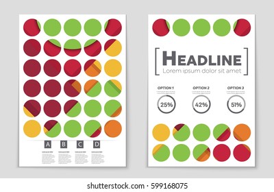 Abstract vector layout background set. For art template design, list, front page, mockup brochure theme style, banner, idea, cover, booklet, print, flyer, book, blank, card, ad, sign, sheet,, a4.