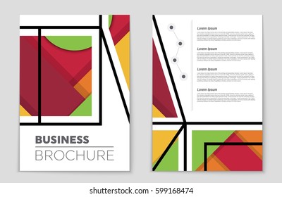 Abstract vector layout background set. For art template design, list, front page, mockup brochure theme style, banner, idea, cover, booklet, print, flyer, book, blank, card, ad, sign, sheet,, a4.