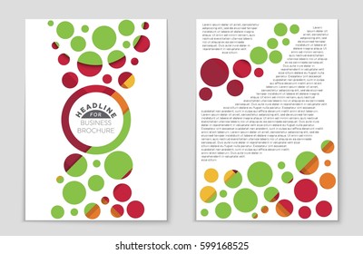 Abstract vector layout background set. For art template design, list, front page, mockup brochure theme style, banner, idea, cover, booklet, print, flyer, book, blank, card, ad, sign, sheet,, a4.