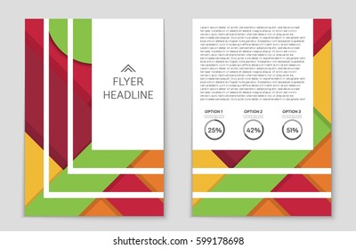 Abstract vector layout background set. For art template design, list, front page, mockup brochure theme style, banner, idea, cover, booklet, print, flyer, book, blank, card, ad, sign, sheet,, a4.