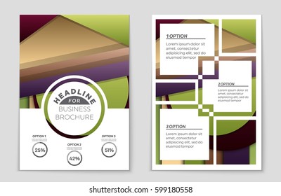 Abstract vector layout background set. For art template design, list, front page, mockup brochure theme style, banner, idea, cover, booklet, print, flyer, book, blank, card, ad, sign, sheet,, a4.