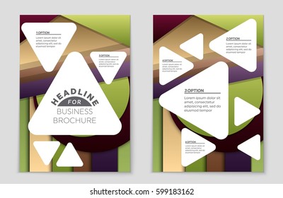 Abstract vector layout background set. For art template design, list, front page, mockup brochure theme style, banner, idea, cover, booklet, print, flyer, book, blank, card, ad, sign, sheet,, a4.