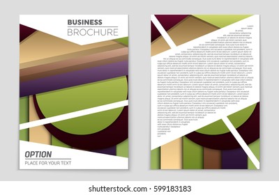Abstract vector layout background set. For art template design, list, front page, mockup brochure theme style, banner, idea, cover, booklet, print, flyer, book, blank, card, ad, sign, sheet,, a4.