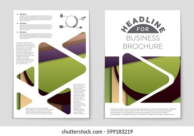 Abstract vector layout background set. For art template design, list, front page, mockup brochure theme style, banner, idea, cover, booklet, print, flyer, book, blank, card, ad, sign, sheet,, a4.