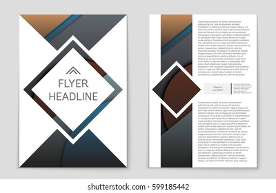Abstract vector layout background set. For art template design, list, front page, mockup brochure theme style, banner, idea, cover, booklet, print, flyer, book, blank, card, ad, sign, sheet,, a4.