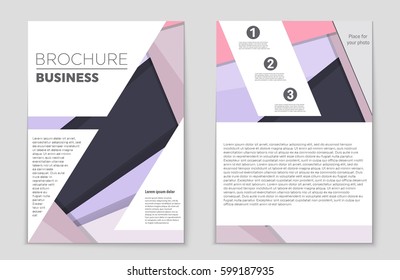 Abstract vector layout background set. For art template design, list, front page, mockup brochure theme style, banner, idea, cover, booklet, print, flyer, book, blank, card, ad, sign, sheet,, a4.