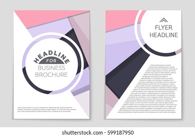 Abstract vector layout background set. For art template design, list, front page, mockup brochure theme style, banner, idea, cover, booklet, print, flyer, book, blank, card, ad, sign, sheet,, a4.
