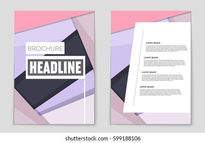 Abstract vector layout background set. For art template design, list, front page, mockup brochure theme style, banner, idea, cover, booklet, print, flyer, book, blank, card, ad, sign, sheet,, a4.