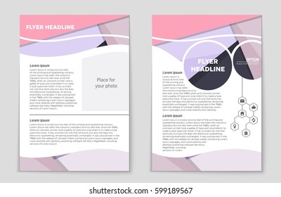 Abstract vector layout background set. For art template design, list, front page, mockup brochure theme style, banner, idea, cover, booklet, print, flyer, book, blank, card, ad, sign, sheet,, a4.