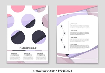 Abstract vector layout background set. For art template design, list, front page, mockup brochure theme style, banner, idea, cover, booklet, print, flyer, book, blank, card, ad, sign, sheet,, a4.