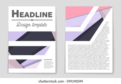 Abstract vector layout background set. For art template design, list, front page, mockup brochure theme style, banner, idea, cover, booklet, print, flyer, book, blank, card, ad, sign, sheet,, a4.