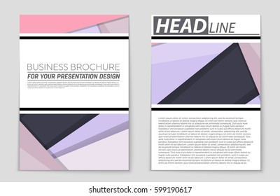 Abstract vector layout background set. For art template design, list, front page, mockup brochure theme style, banner, idea, cover, booklet, print, flyer, book, blank, card, ad, sign, sheet,, a4.