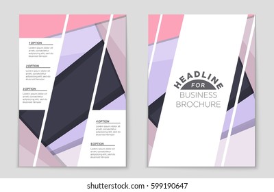 Abstract vector layout background set. For art template design, list, front page, mockup brochure theme style, banner, idea, cover, booklet, print, flyer, book, blank, card, ad, sign, sheet,, a4.
