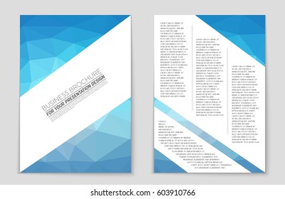 Abstract vector layout background set. For art template design, list, front page, mockup brochure theme style, banner, idea, cover, booklet, print, flyer, book, blank, card, ad, sign, sheet,, a4.