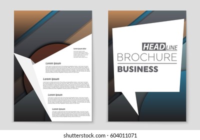 Abstract vector layout background set. For art template design, list, front page, mockup brochure theme style, banner, idea, cover, booklet, print, flyer, book, blank, card, ad, sign, sheet,, a4.