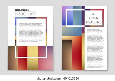 Abstract vector layout background set. For art template design, list, front page, mockup brochure theme style, banner, idea, cover, booklet, print, flyer, book, blank, card, ad, sign, sheet,, a4.