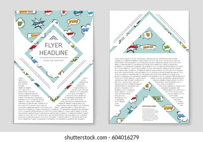 Abstract vector layout background set. For art template design, list, front page, mockup brochure theme style, banner, idea, cover, booklet, print, flyer, book, blank, card, ad, sign, sheet,, a4.