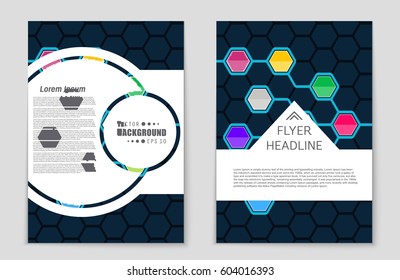 Abstract vector layout background set. For art template design, list, front page, mockup brochure theme style, banner, idea, cover, booklet, print, flyer, book, blank, card, ad, sign, sheet,, a4.