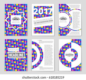 Abstract vector layout background set. For art template design, list, page, mockup brochure theme style, banner, idea, cover, booklet, print, flyer, book, blank, card, ad, sign, sheet,, a4.